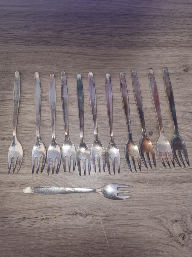 Zilveren Keltum vorken – getest (geen verzilverd), Ophalen