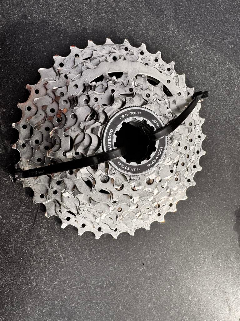 Diverse licht gebruikte cassettes,  zie omschrijving, Fietsen en Brommers, Fietsonderdelen, Ophalen, Zo goed als nieuw, Racefiets