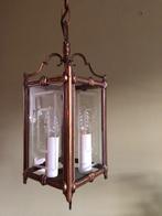 Hanglamp, hal lamp, lantaarn, Italiaans, vintage, brocante, Ophalen of Verzenden, Zo goed als nieuw, Minder dan 50 cm
