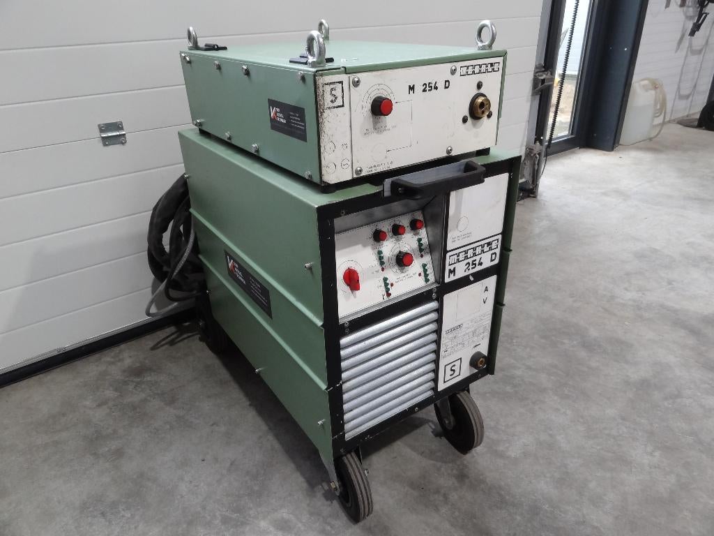 Mig.Mag lasapparaat Merkle M 254 D Synergisch, Doe-het-zelf en Verbouw, Gereedschap | Lasapparaten, Ophalen of Verzenden, Zo goed als nieuw