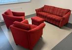 Kwaliteit Bankstel merk Hofstede Raanhuis Zetel sofa zithoek, Ophalen, Klassiek, 75 tot 100 cm, Zo goed als nieuw