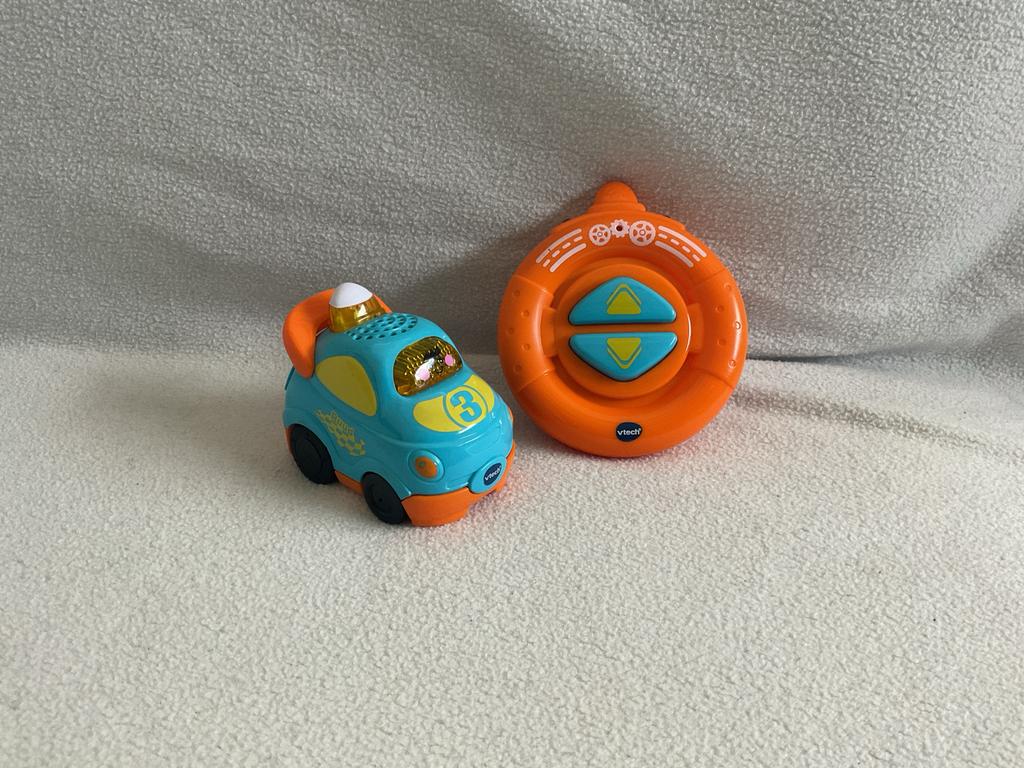 Toet Toet Auto's Racewagen Ruud - Bestuurbare Auto, Kinderen en Baby's, Speelgoed | Vtech, Gebruikt, 2 tot 4 jaar, Ophalen of Verzenden