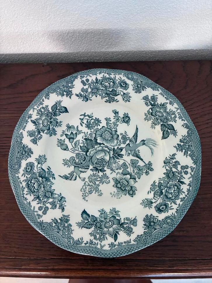 5 Enoch Wedgwood Asiatic Pheasants borden, Antiek en Kunst, Antiek | Servies los, Ophalen