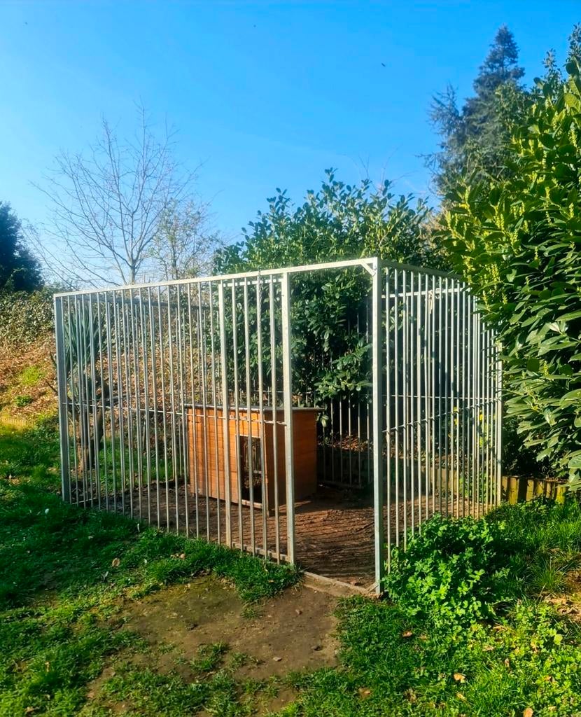 Hondenkennel 3 x 2 x 1,90, Dieren en Toebehoren, Hondenhokken, Ophalen, Hondenkennel, 100 cm of meer, 110 cm of meer