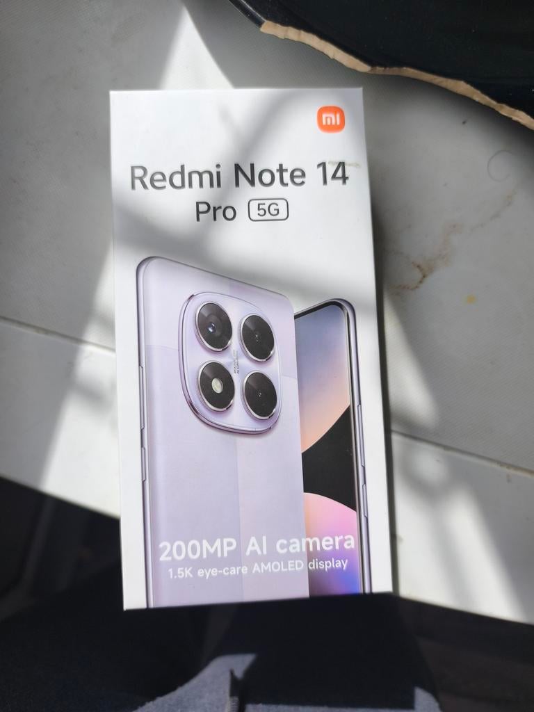 Redmi Note 14 Pro 5G Midnight Black 256GB, Ophalen of Verzenden