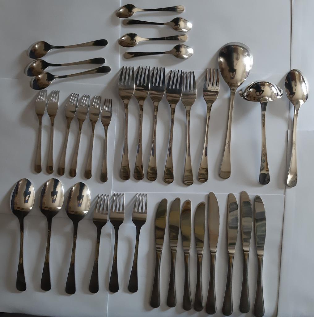Gero 100 Antieke Verzilverde Bestekset - 36 Delen, Ophalen of Verzenden
