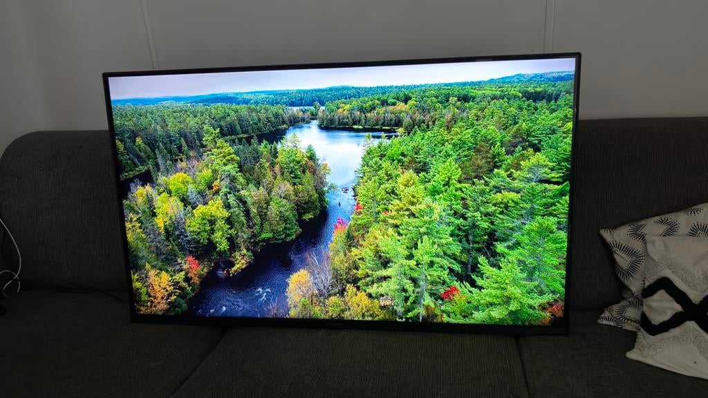 Google Android tv 50 inch, 50 Hz, Zo goed als nieuw, 100 cm of meer, 4k (UHD)