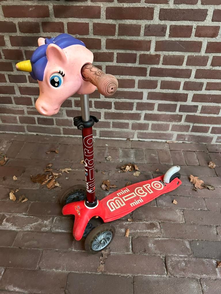 Mini Micro step met lichtgevende wielen, Fietsen en Brommers, Steps, Gebruikt, Gewone step, Ophalen