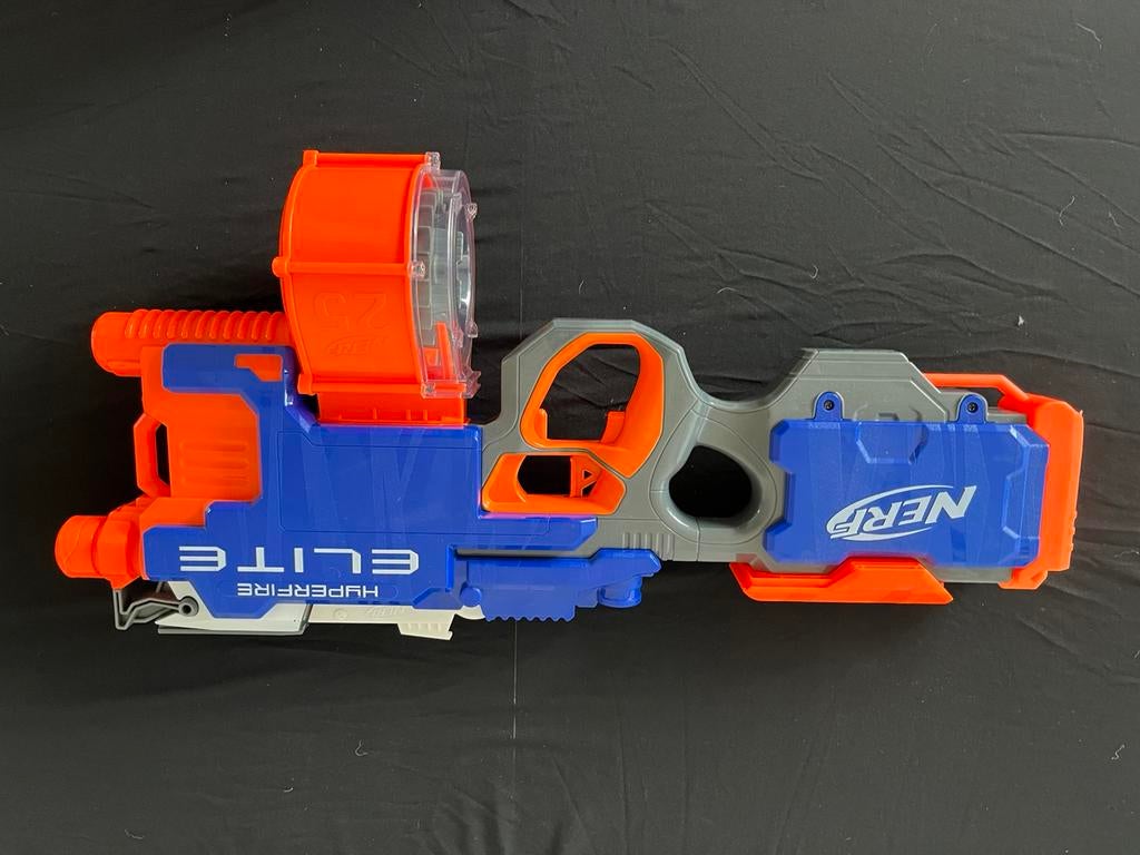Nerf elite hyperfire, Ophalen of Verzenden, Zo goed als nieuw
