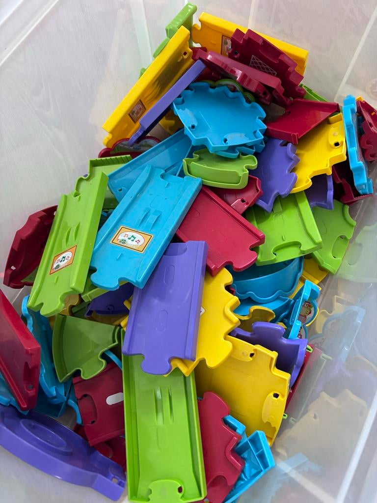 Vtech Toet Toet Banen + 2 auto’s, Ophalen, Gebruikt