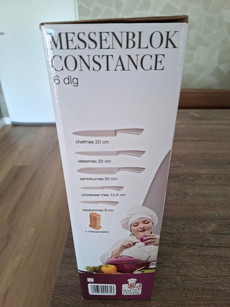 Messenblok, Ophalen, Nieuw