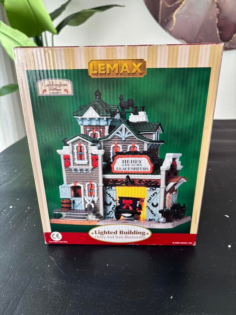 Lemax Henry and Sons Blacksmiths, Diversen, Kerst, Ophalen, Zo goed als nieuw