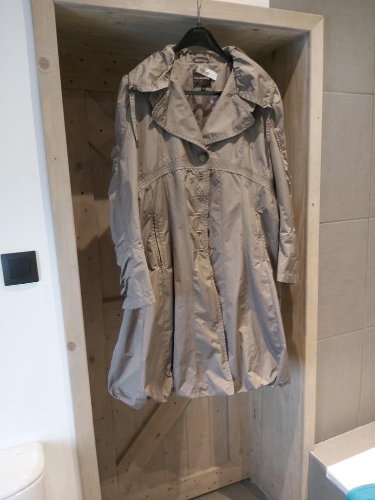 Jas  merk creenstone lente  / najaar maat 46 nieuw, Ophalen, Nieuw, Maat 46/48 (XL) of groter, Groen