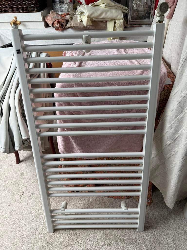Mooie plieger design radiator 1 jaar oud wit, Radiator, Ophalen of Verzenden, Zo goed als nieuw, 60 tot 150 cm