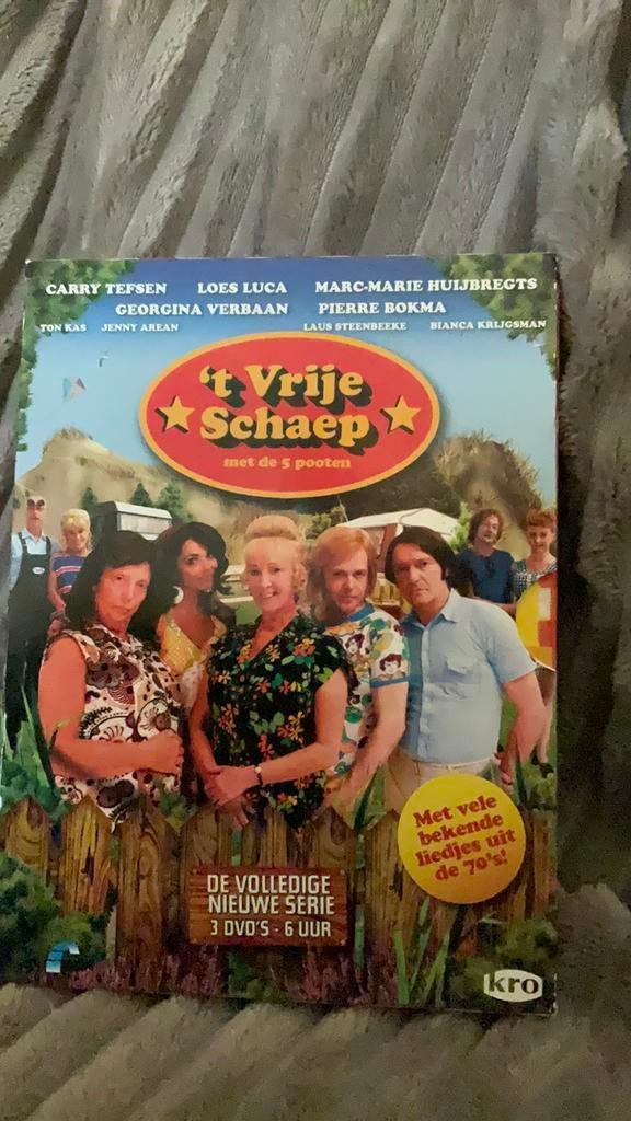 ‘T vrije schaep met de 5 pooten 3dvd complete serie, Cd's en Dvd's, Alle leeftijden, Boxset, Ophalen of Verzenden, Zo goed als nieuw