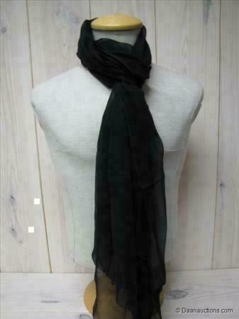 Sjaal zwart Manouk, nieuw., Kleding | Dames, Mutsen, Sjaals en Handschoenen, Nieuw, Sjaal, Maat 46/48 (XL) of groter, Ophalen of Verzenden