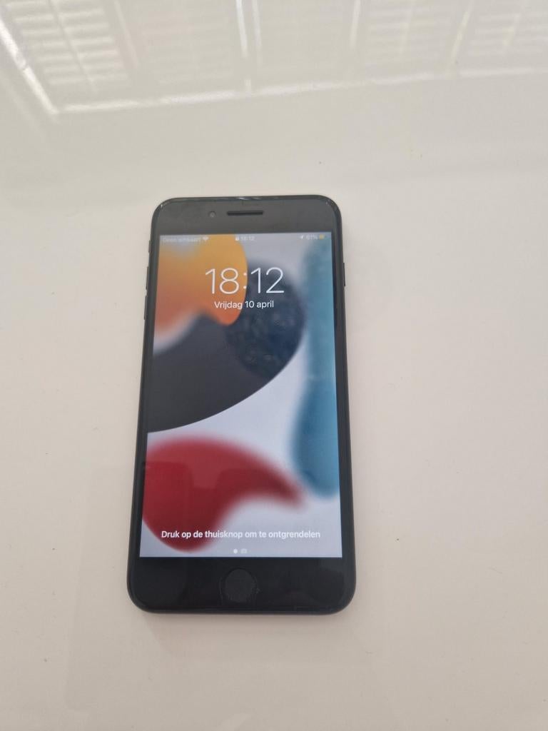 Iphone 7plus 128GB, Telecommunicatie, Mobiele telefoons | Apple iPhone, Ophalen, Zo goed als nieuw, Zwart, 128 GB