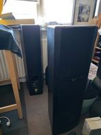 Infinity Kappa 80 – 2 mooie vintage speakers., Gebruikt, 120 watt of meer, Front, Rear of Stereo speakers, Ophalen