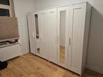 3x Brimnes kledingkast 3 doors wardrobe spiegel Ikea wit, Ophalen, Zo goed als nieuw, 25 tot 50 cm, 50 tot 100 cm