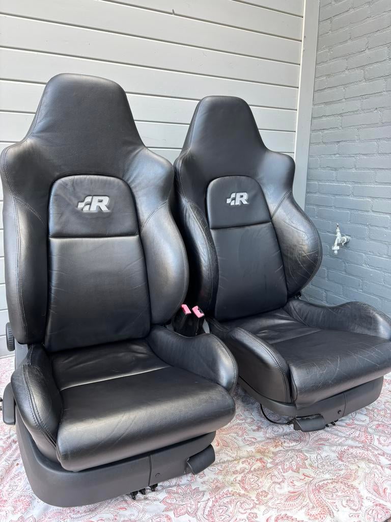 “Schalzitze” Origineel König Golf R32 interieur Vienna leder, Auto-onderdelen, Interieur en Bekleding, Ophalen, Gebruikt, Seat