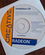 Creative Radeon Installatie CD - Windows Me/2000/XP/98SE, Computers en Software, Besturingssoftware, Ophalen of Verzenden, Gebruikt