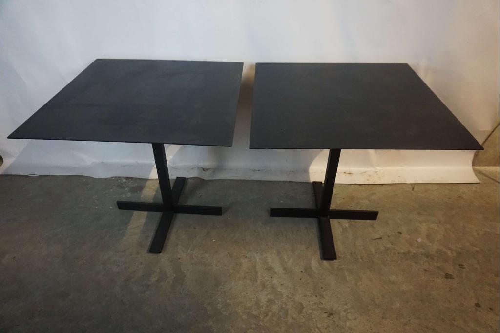Metalen eettafel bistro tafel horeca tafel | 3 stuks
