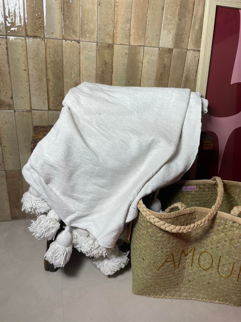 Leyla style heel gaaf groot plaid ibiza bohemian, Ophalen of Verzenden, Zo goed als nieuw, X, X