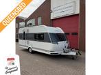Hobby De Luxe 460 SFF Incl. Mover en Voortent, Overige typen, Hobby, Bedrijf, Treinzit