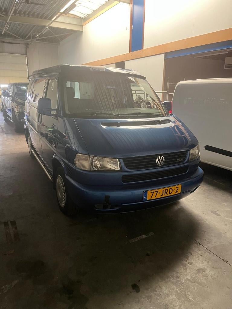 Volkswagen Transporter 2000 Blauw, Auto's, Volkswagen, Bedrijf, Transporter, ABS, Airbags, Cruise Control, Metallic lak, Radio