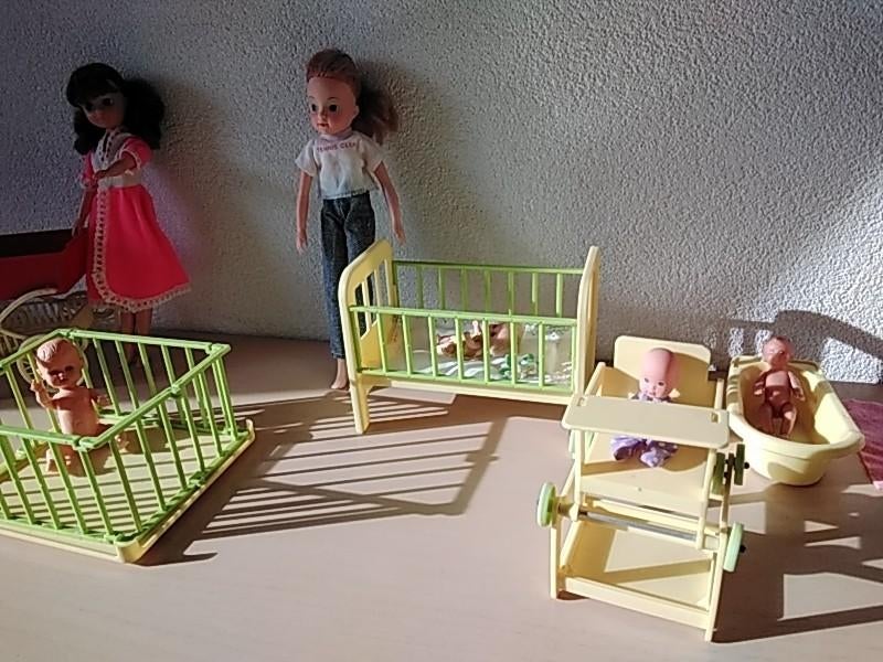 Fleur met de babykamer., Ophalen of Verzenden, Gebruikt, Poppenhuis