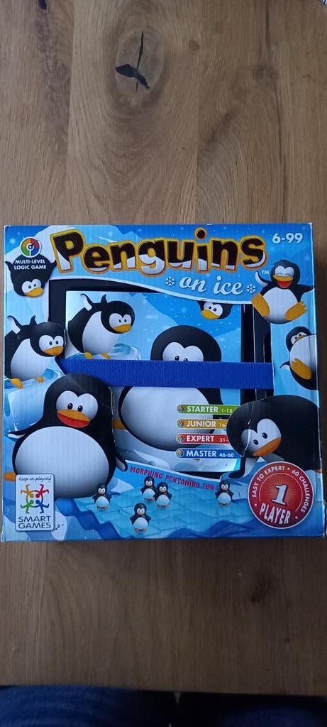 Pinguïns op ijs - SmartGames, Een of twee spelers, SmartGames, Ophalen of Verzenden, Zo goed als nieuw