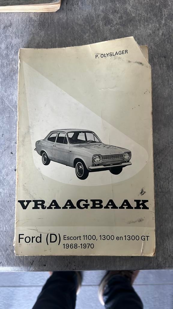 Vraagbaak Ford Escort 1968-1970, Ophalen of Verzenden
