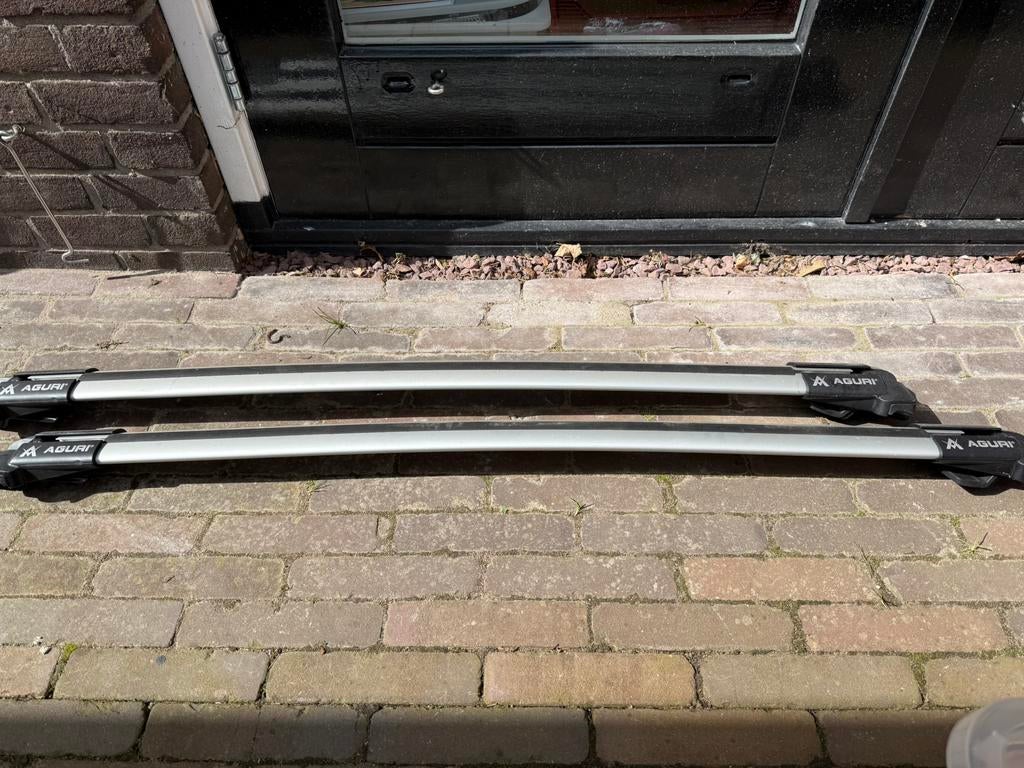 Aguri Prestige 2 dakdragers P8/P7, Auto diversen, Dakdragers, Zo goed als nieuw, Ophalen
