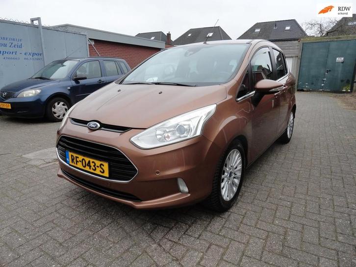Ford B-Max 1.0 EcoBoost Titanium (KM 101559 CLIMA PANO), Auto's, Ford, Bedrijf, Te koop, B-Max, ABS, Airbags, Airconditioning