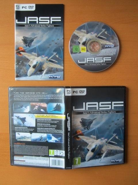 JASF Jane Strike Advanced Fighters j.a.s.f. PC, Spelcomputers en Games, Games | Pc, Zo goed als nieuw, Racen en Vliegen, 1 speler