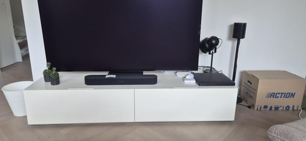 TV meubel (gratis af te halen), Ophalen, Gebruikt, 150 tot 200 cm, Minder dan 100 cm