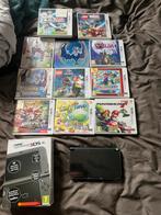 New Nintendo 3ds XL - IPS scherm -Homebrew en games, Spelcomputers en Games, Ophalen of Verzenden, Zo goed als nieuw, Zwart, 3DS