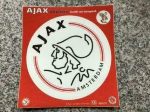 5 verschillende stickers van ajax zie foto,s, Ophalen of Verzenden, Zo goed als nieuw, 5 verschillende stickers van ajax zie foto,s
