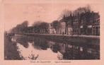 Sappemeer - Groet uit met kanaal, woningen en schip (1922), Ophalen of Verzenden, 1920 tot 1940, Gelopen, Groningen
