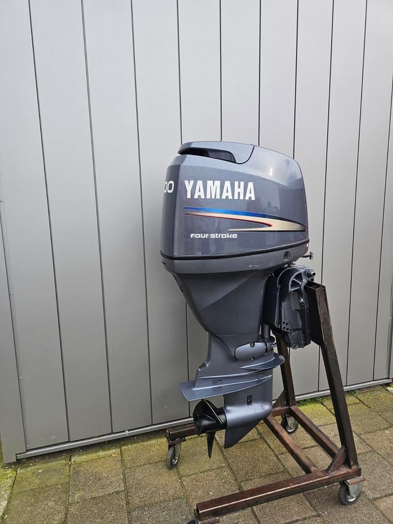 YAMAHA 100 pk 4TAKT LANGSTAART POWERTRIM NETTE STAAT, Watersport en Boten, Buiten- en Binnenboordmotoren, Ophalen, Gebruikt, Viertaktmotor