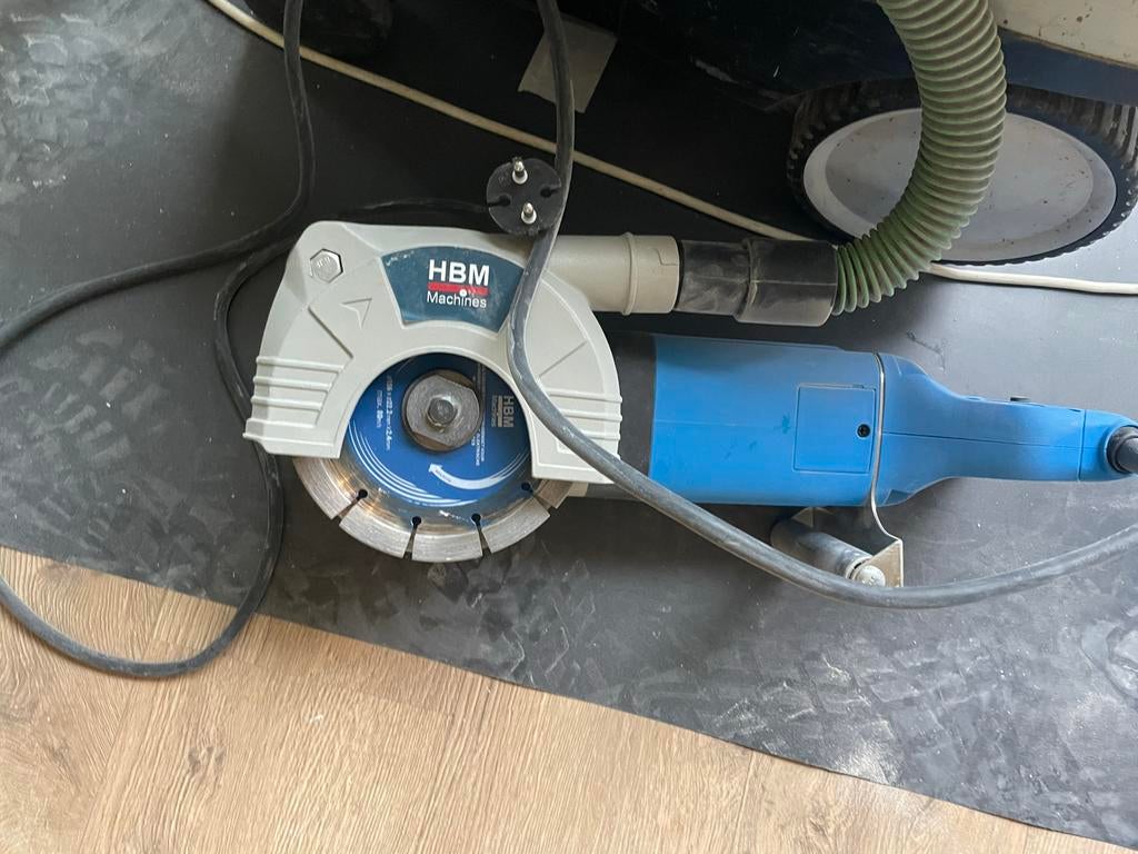 HBM Machines Muurfrees 2400W met diamantschijven, Ophalen, Zo goed als nieuw, 1000 watt of meer, Overige typen