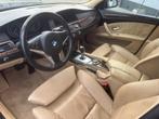 BMW 5-serie Touring 520i | NAVI | LEER | MEMORY |, Automaat, Achterwielaandrijving, Beige, Blauw
