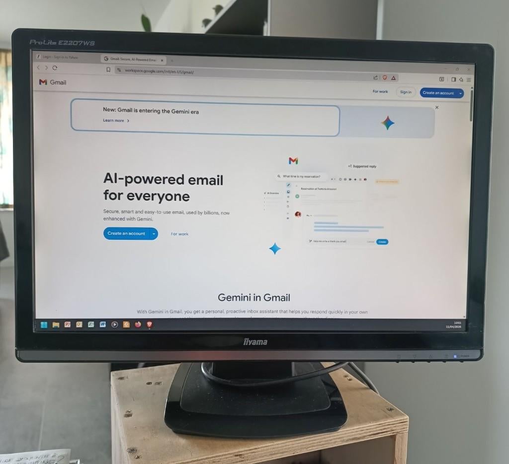 IIYAMA ProLite E2207WS, Ophalen, Gebruikt, IIYAMA      ., 1 tot 2 ms