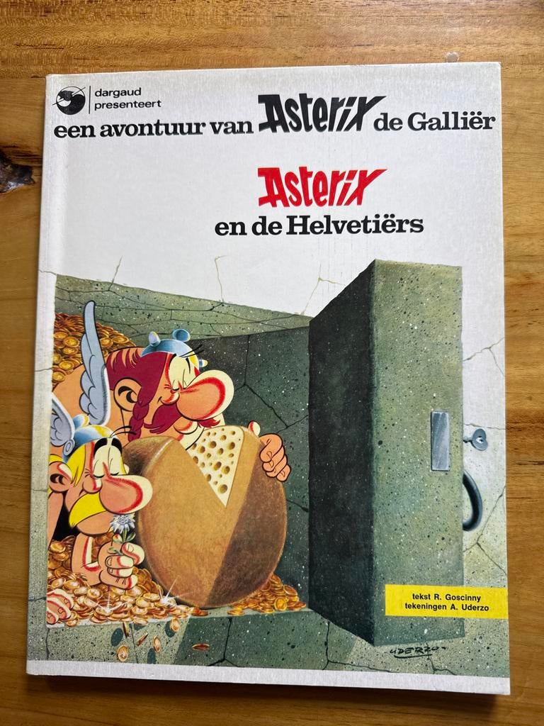 Asterix en de Helvetiërs stripboek, Boeken, Stripboeken, Eén stripboek, Ophalen of Verzenden, Gelezen