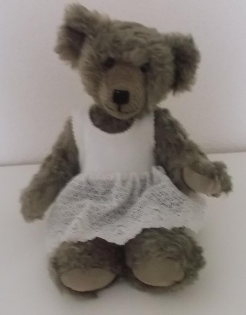 Handgemaakte beer met muziek (handmade Willy Bear), Ophalen of Verzenden, Zo goed als nieuw, Stoffen beer, Overige merken