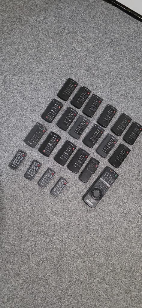 Afstandsbedieningen voor Sony video camera's, Ophalen, 20x of meer, Sony