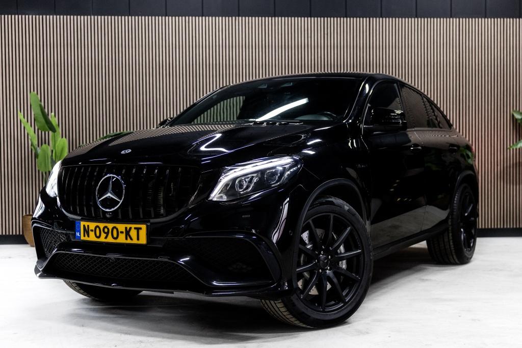 Mercedes-Benz GLE Coupé AMG 63 4MATIC (bj 2017, automaat), Auto's, Mercedes-Benz, Gebruikt, Zwart, Leder, Bedrijf