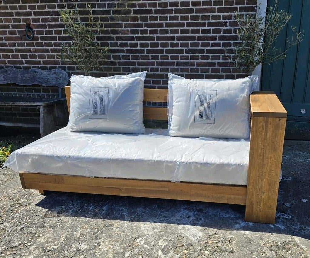 LOUNGEBANK, Ophalen, Nieuw, Hout