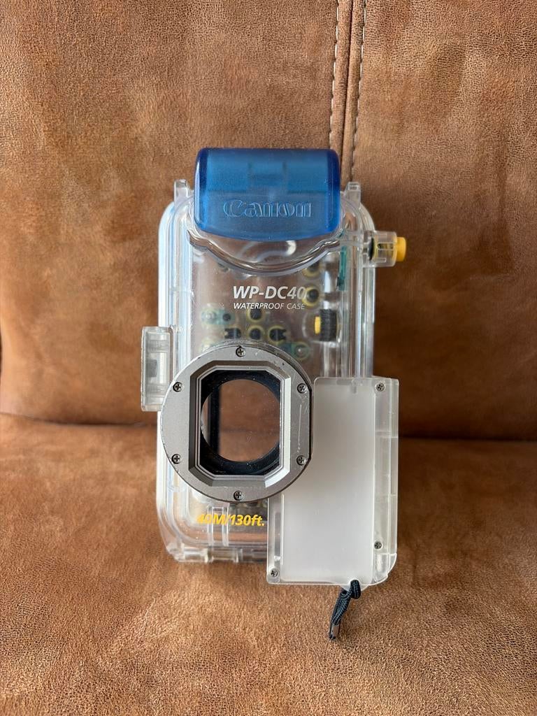 Canon WP-DC40 Waterdichte Behuizing, Ophalen of Verzenden, Zo goed als nieuw, 10 t/m 40 meter, Onderwaterhuis