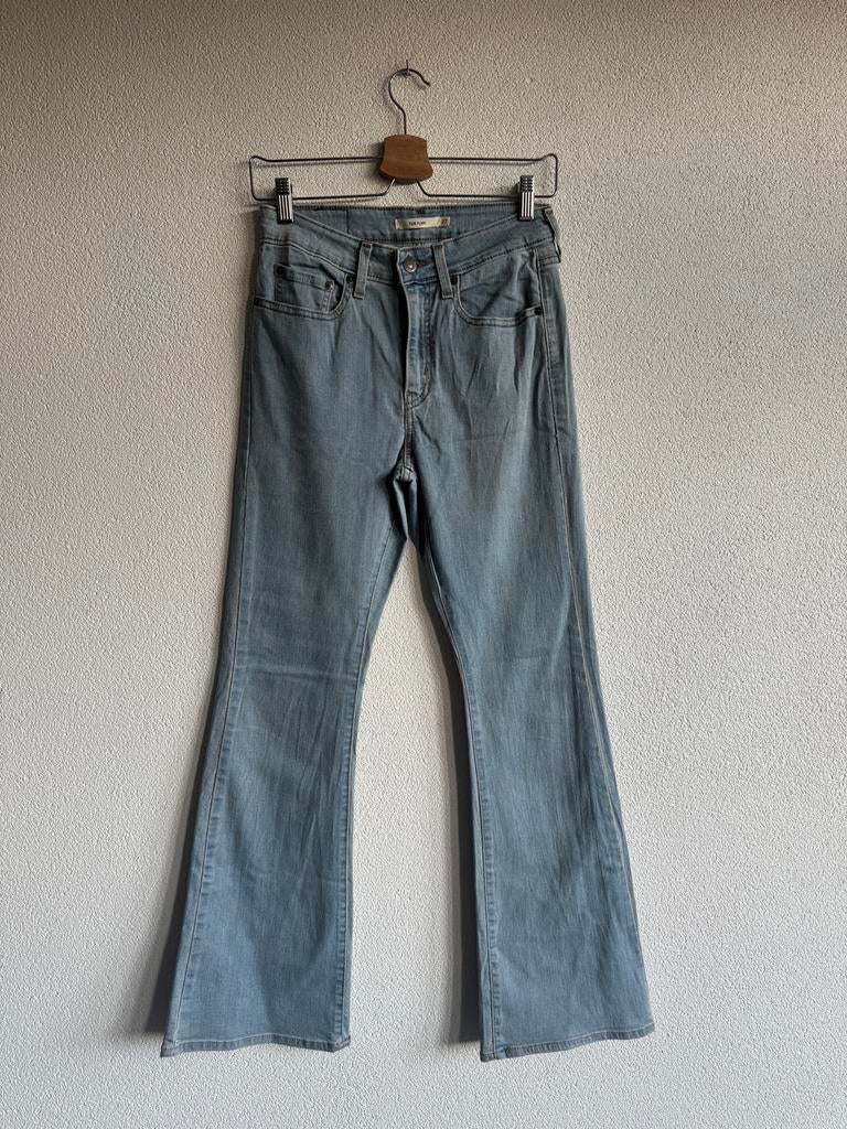 Levi’s 726 blauwe flared denim jeans, Kleding | Dames, Spijkerbroeken en Jeans, Levi's, Blauw, Ophalen of Verzenden, Zo goed als nieuw